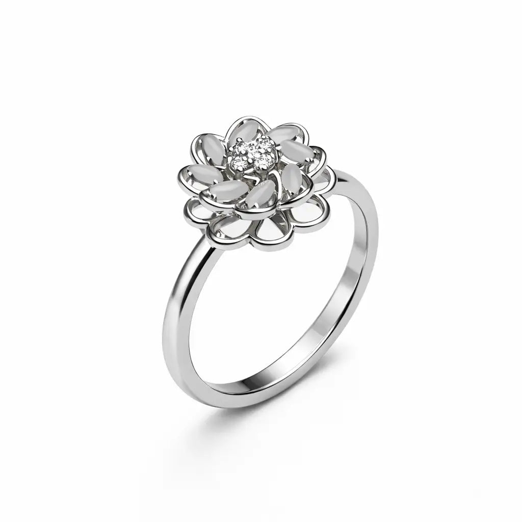 Calm Spinner Ring – Adjustable Fidget Design