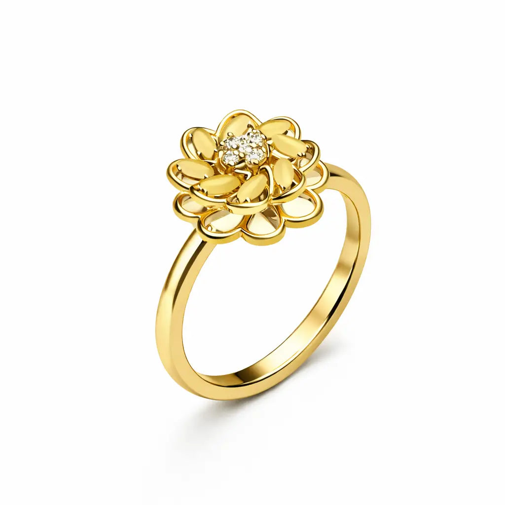 Calm Spinner Ring – Adjustable Fidget Design
