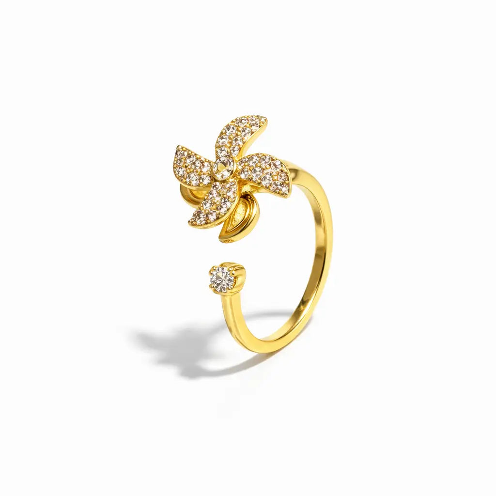 Calm Spinner Ring – Adjustable Fidget Design