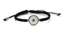Load image into Gallery viewer, EVIL EYE MACROME BRACELET
