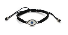 ALMOND EVIL EYE MACROME BRACELET
