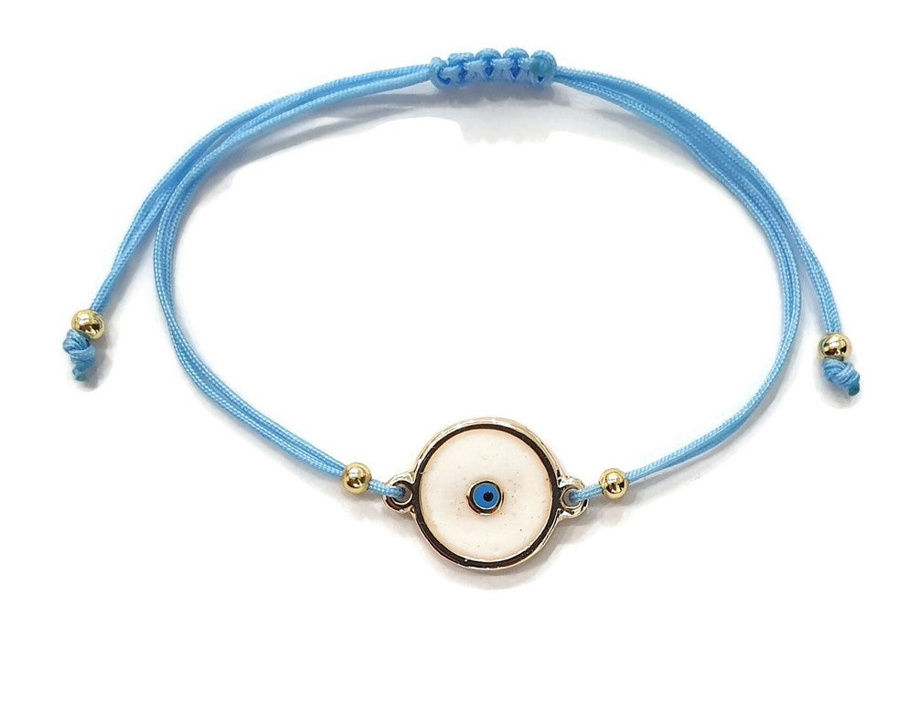 EVIL EYE STRING BRACELET