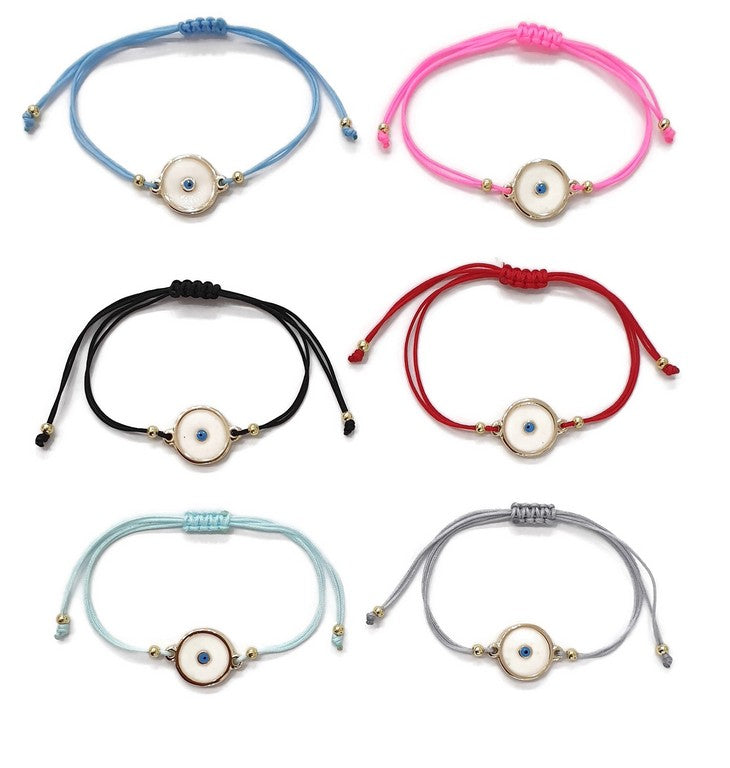EVIL EYE STRING BRACELET