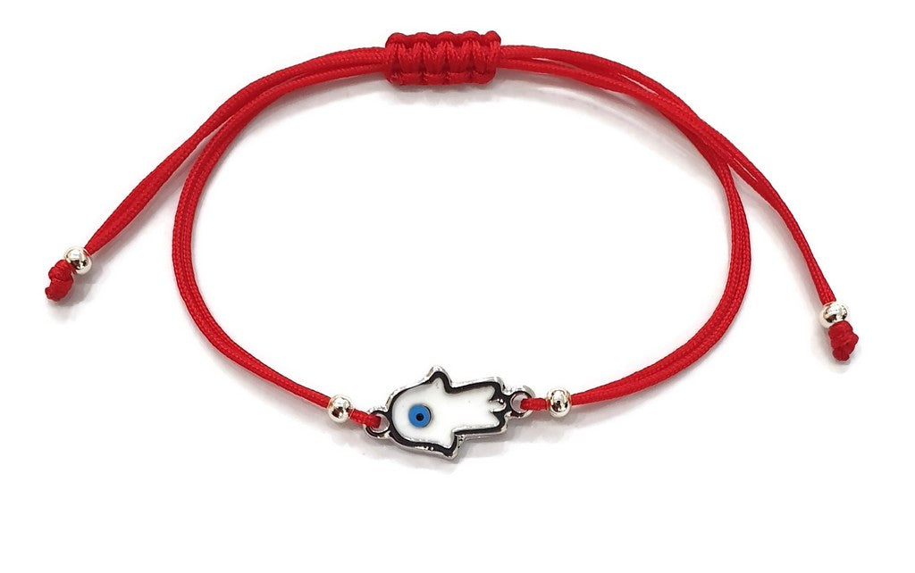 HAND EVIL EYE STRING BRACELET