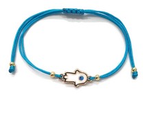 HAND EVIL EYE STRING BRACELET