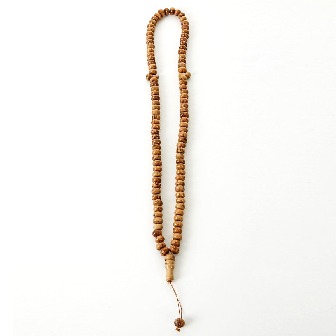 WOOD NATURAL PRAYER BEADS 99
