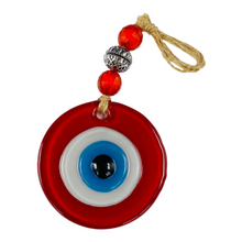 Load image into Gallery viewer, Evileye Modern Fusion Glass Round Wall Decor
