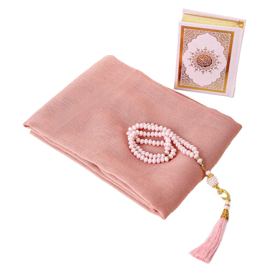 BADE SET NO3 BOX + QURAN + HIJAB + TASBEEH