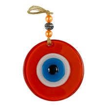 Load image into Gallery viewer, Evileye Modern Fusion Glass Round Wall Decor
