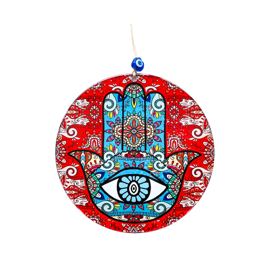 Evileye Modern Authentic Fusion Big Size Glass Wall Décor