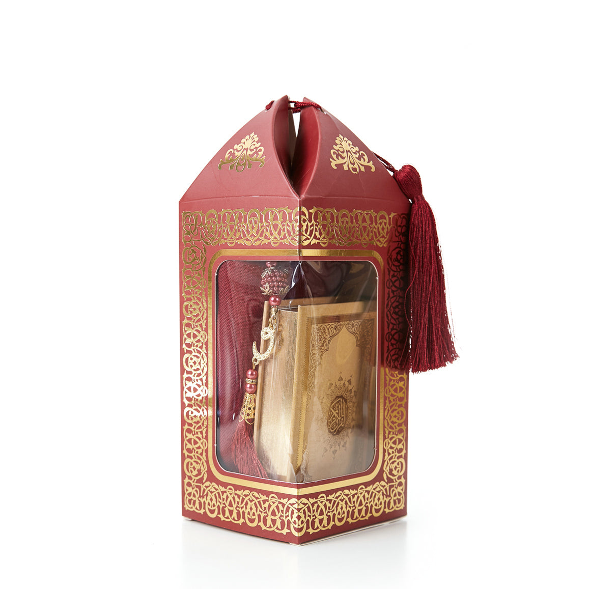 BADE SET NO3 BOX + QURAN + HIJAB + TASBEEH