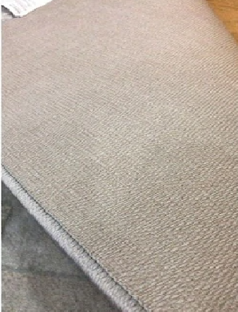 Beige Brown Patterned Design Latex Water Resistant Washable Area Rug